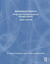 国際経営：先進国・新興国の視点（第３版）<br>International Business : Perspectives from Developed and Emerging Markets （3RD）
