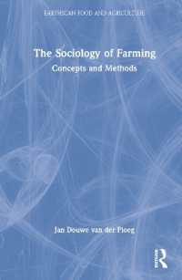 農業社会学<br>The Sociology of Farming : Concepts and Methods (Earthscan Food and Agriculture)