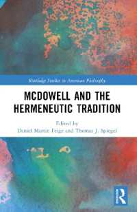 McDowell and the Hermeneutic Tradition (Routledge Studies in American Philosophy)