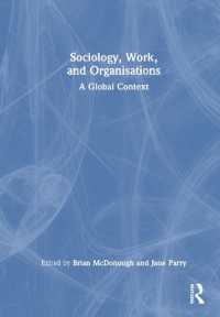 仕事と組織の社会学<br>Sociology, Work, and Organisations : A Global Context