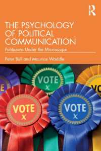 政治コミュニケーションの心理学<br>The Psychology of Political Communication : Politicians under the Microscope