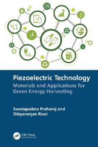 Piezoelectric Technology : Materials and Applications for Green Energy Harvesting