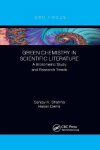 Green Chemistry in Scientific Literature : A Bibliometric Study and Research Trends
