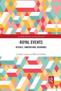 Royal Events : Rituals, Innovations, Meanings (Routledge Advances in Event Research Series)