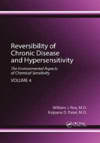 Reversibility of Chronic Disease and Hypersensitivity, Volume 4 : The Environmental Aspects of Chemical Sensitivity