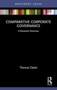 Comparative Corporate Governance : A Research Overview (State of the Art in Business Research)