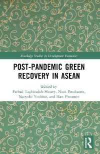 Post-Pandemic Green Recovery in ASEAN (Routledge Studies in Development Economics)