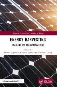 Energy Harvesting : Enabling IoT Transformations (Chapman & Hall/crc Internet of Things)