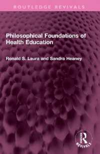 Philosophical Foundations of Health Education (Routledge Revivals)