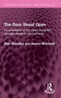 The Door Stood Open : An evaluation of the Open University younger students pilot scheme (Routledge Revivals)