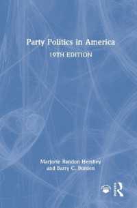 アメリカの政党政治（第１９版）<br>Party Politics in America （19TH）