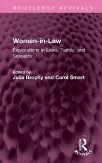 Women-in-Law : Explorations in Law, Family, and Sexuality (Routledge Revivals)