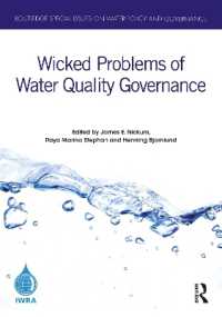 Wicked Problems of Water Quality Governance (Routledge Special Issues on Water Policy and Governance)