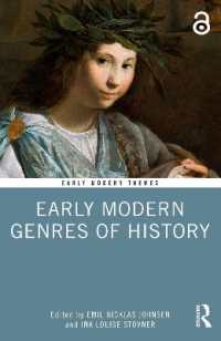 Early Modern Genres of History (Early Modern Themes)