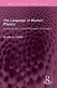 The Language of Modern Physics : An Introduction to the Philosophy of Science (Routledge Revivals)