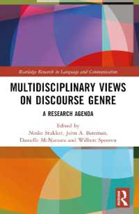 Multidisciplinary Views on Discourse Genre : A Research Agenda (Routledge Research in Language and Communication)