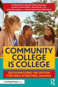 Community College is College : Destigmatizing the Option for High Achieving Learners