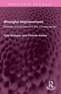 Wrongful Imprisonment : Mistaken Convictions and their Consequences (Routledge Revivals)