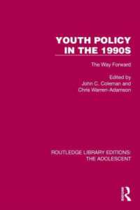 Youth Policy in the 1990s : The Way Forward (Routledge Library Editions: the Adolescent)