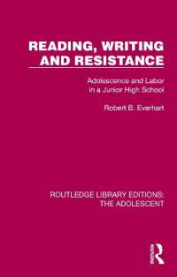 Reading, Writing and Resistance : Adolescence and Labor in a Junior High School (Routledge Library Editions: The Adolescent)