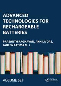 Advanced Technologies for Rechargeable Batteries : Two Volume Set