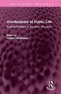 Vocabularies of Public Life : Empirical Essays in Symbolic Structure (Routledge Revivals)