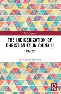 The Indigenization of Christianity in China II : 1922-1927 (China Perspectives)