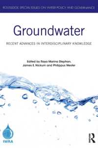Groundwater : Recent Advances in Interdisciplinary Knowledge (Routledge Special Issues on Water Policy and Governance)