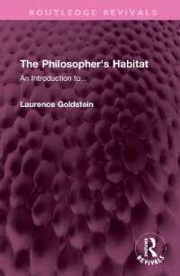 The Philosopher's Habitat : An Introduction to... (Routledge Revivals)