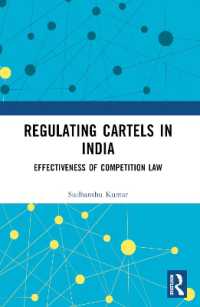 Regulating Cartels in India : Effectiveness of Competition Law