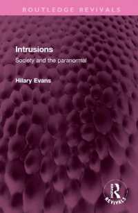 Intrusions : Society and the paranormal (Routledge Revivals)