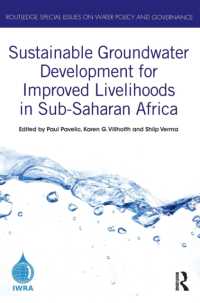 Sustainable Groundwater Development for Improved Livelihoods in Sub-Saharan Africa (Routledge Special Issues on Water Policy and Governance)