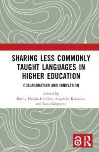 Sharing Less Commonly Taught Languages in Higher Education : Collaboration and Innovation