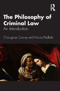 刑事司法の哲学入門<br>The Philosophy of Criminal Law : An Introduction