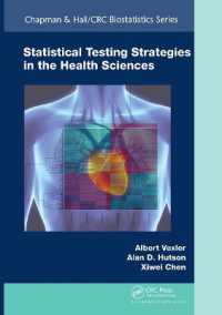 Statistical Testing Strategies in the Health Sciences (Chapman & Hall/crc Biostatistics Series)