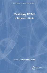 Mastering Html : A Beginner's Guide (Mastering Computer Science) -- Hardback