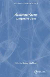 Mastering jquery : A Beginner's Guide (Mastering Computer Science) -- Hardback