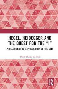 Hegel, Heidegger, and the Quest for the 'I' : Prolegomena to a Philosophy of the Self