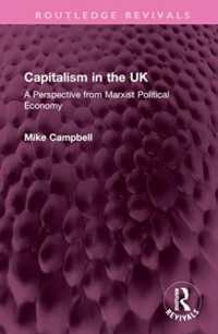Capitalism in the UK : A Perspective from Marxist Political Economy (Routledge Revivals)