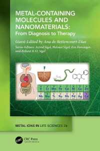 Metal-Containing Molecules and Nanomaterials : From Diagnosis to Therapy (Metal Ions in Life Sciences Series)