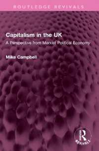 Capitalism in the UK : A Perspective from Marxist Political Economy (Routledge Revivals)