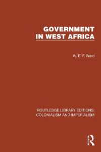 Government in West Africa (Routledge Library Editions: Colonialism and Imperialism)