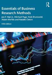 ビジネス調査の基礎（第５版）<br>Essentials of Business Research Methods （5TH）