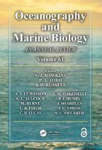 Oceanography and Marine Biology : An annual review. Volume 61 (Oceanography and Marine Biology - an Annual Review)