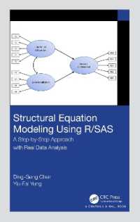 ＲとSASによる構造方程式モデリング<br>Structural Equation Modeling Using R/SAS : A Step-by-Step Approach with Real Data Analysis