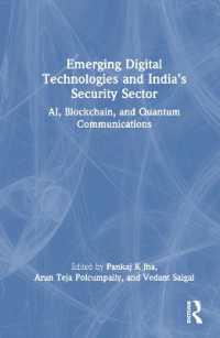 Emerging Digital Technologies and India's Security Sector : AI, Blockchain, and Quantum Communications