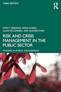 Risk and Crisis Management in the Public Sector (Routledge Masters in Public Management) （3RD）