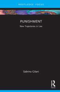 Punishment : New Trajectories in Law (New Trajectories in Law)