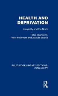 Health and Deprivation : Inequality and the North (Routledge Library Editions: Inequality)