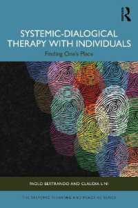 Systemic-Dialogical Therapy with Individuals : Finding One's Place (The Systemic Thinking and Practice Series)